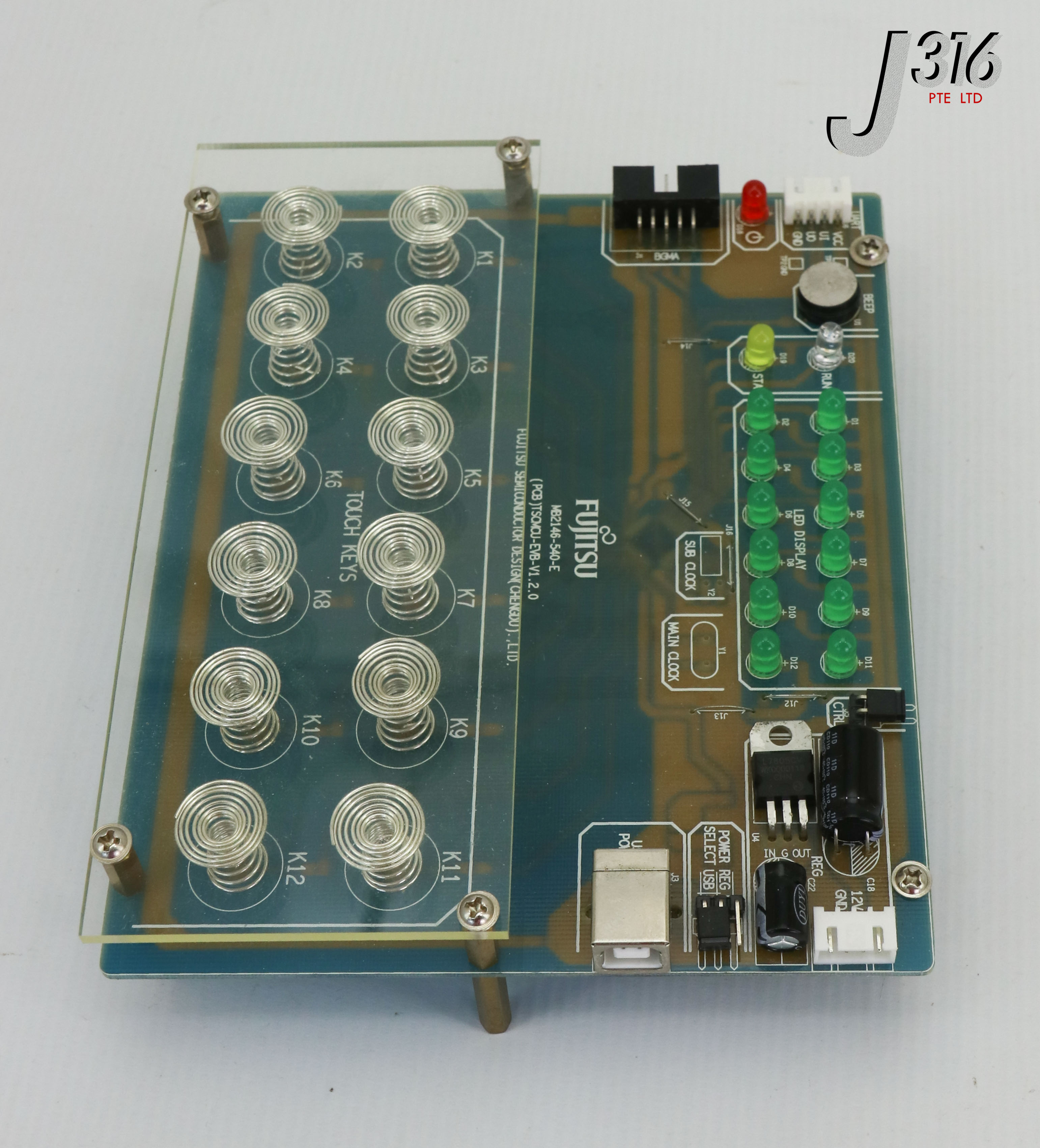 23192 FUJITSU PCB, TSCMCU-EVB-V1.2.0 MB2146-540-E | eBay